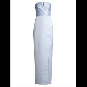 Jay Godfrey Darcy Strapless Satin Gown